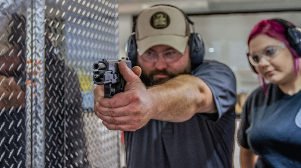 Practice Shooting with Your Non-Dominant Hand at Our Firing Range