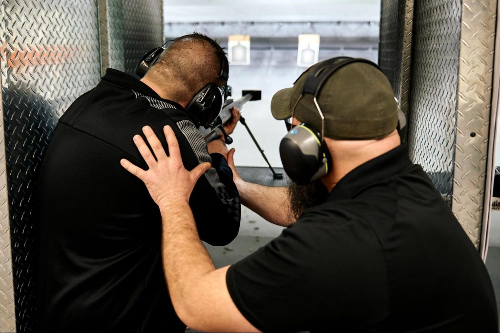 Indoor gun range - Las Vegas Shooting Center